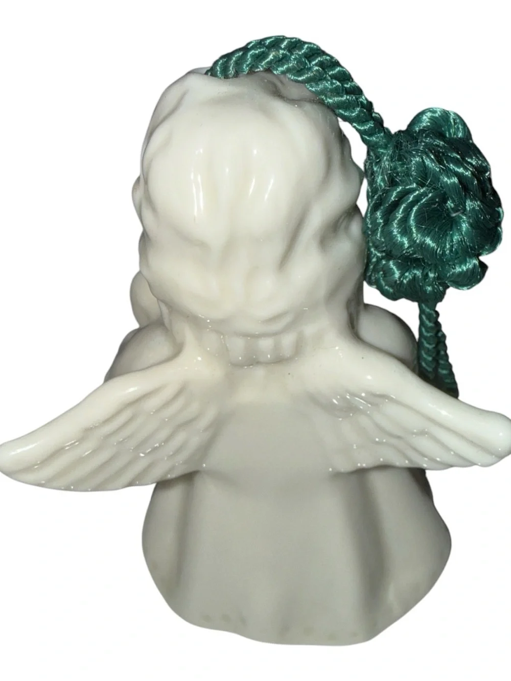 Belleek Christmas Angel Bell Ornament Choir of Angels‎ Collection Porcelain Vtg